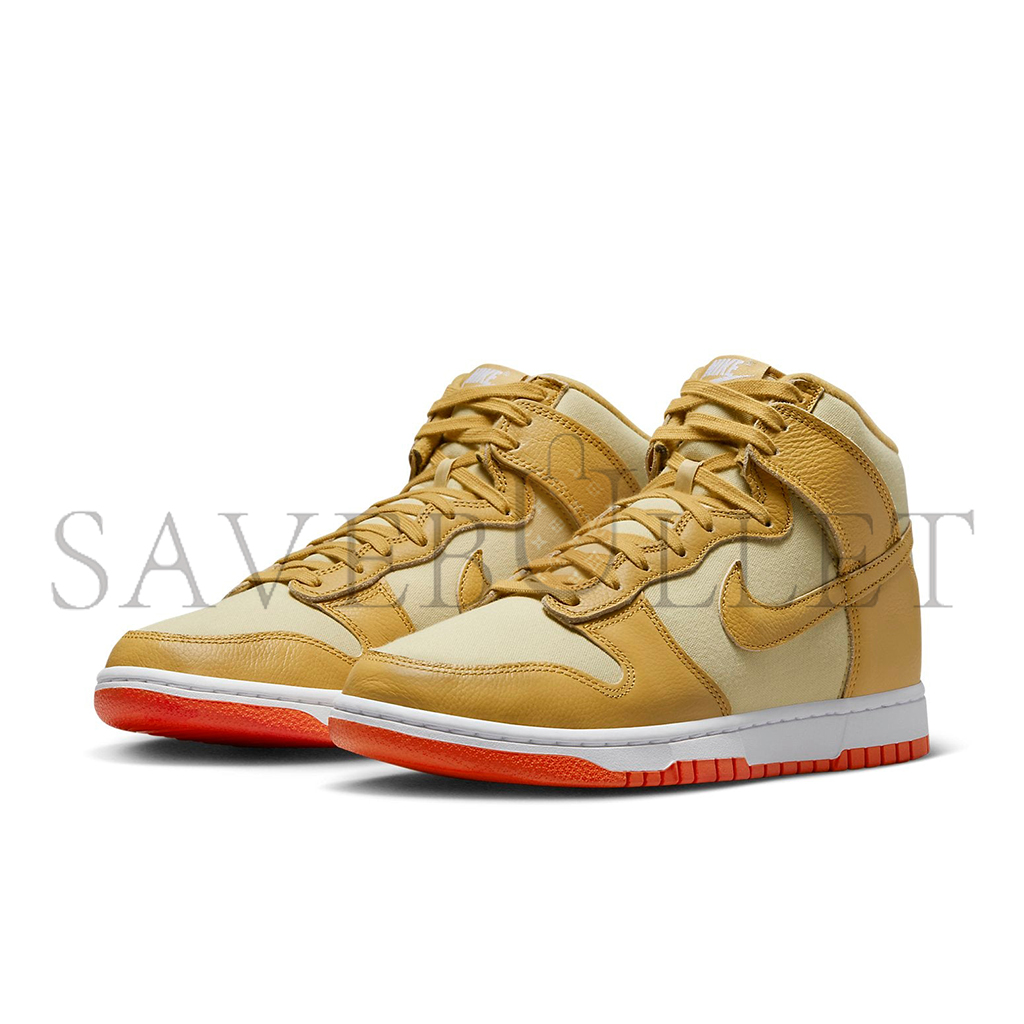 NIKE DUNK HIGH GOLD CANVAS DV7215-700